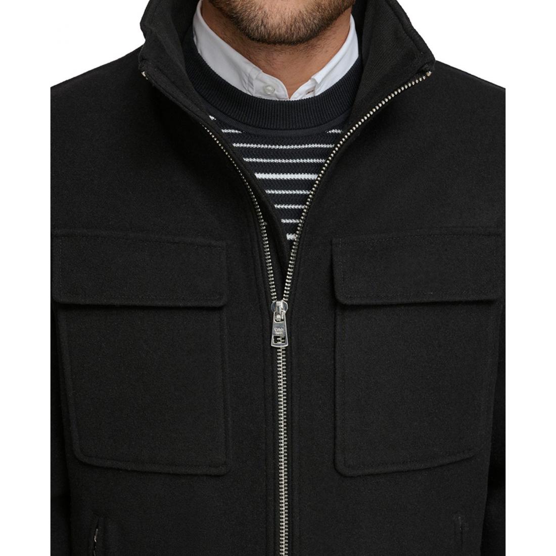 Veste de pluie 'Hipster Full-Zip with Zip-Out Hood' pour Hommes
