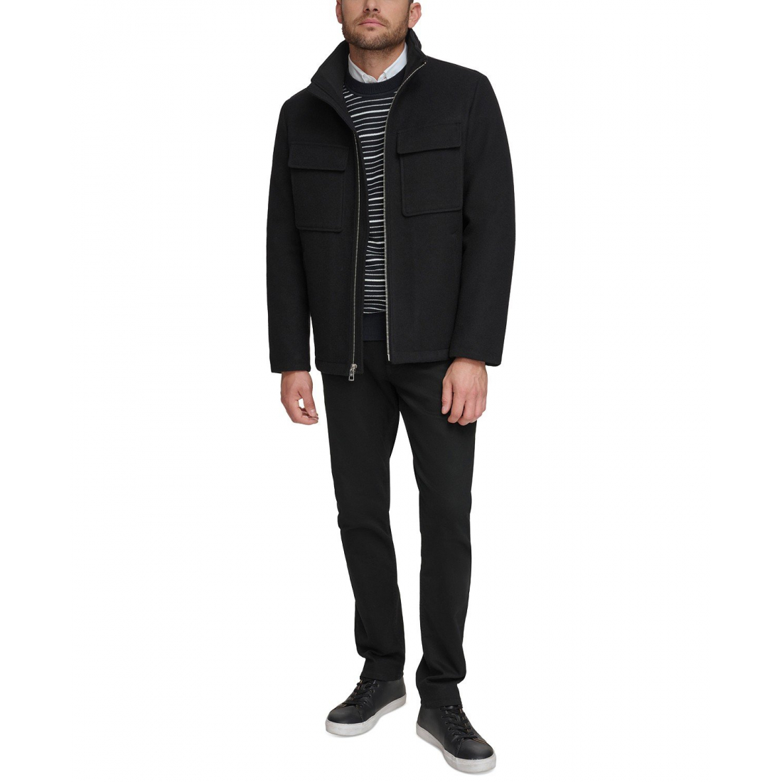 Veste de pluie 'Hipster Full-Zip with Zip-Out Hood' pour Hommes