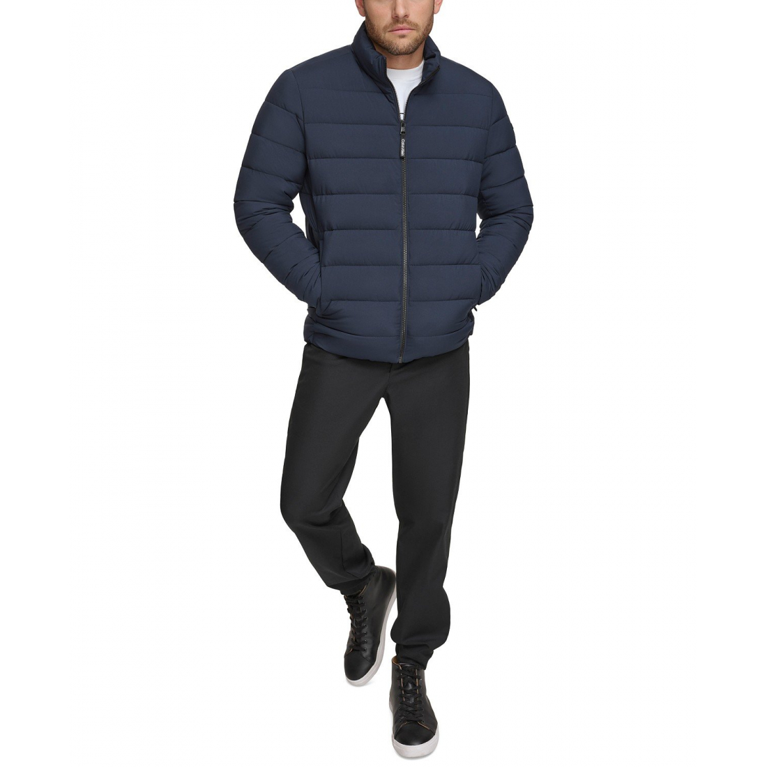 'Quilted Infinite Stretch Water-Resistant' Pufferjacke für Herren
