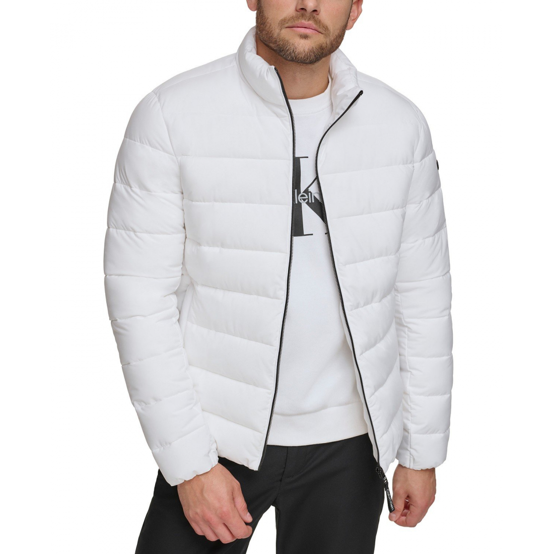 'Quilted Infinite Stretch Water-Resistant' Pufferjacke für Herren