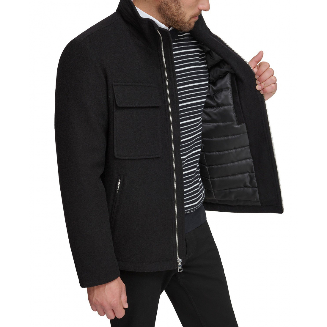 Veste de pluie 'Hipster Full-Zip with Zip-Out Hood' pour Hommes