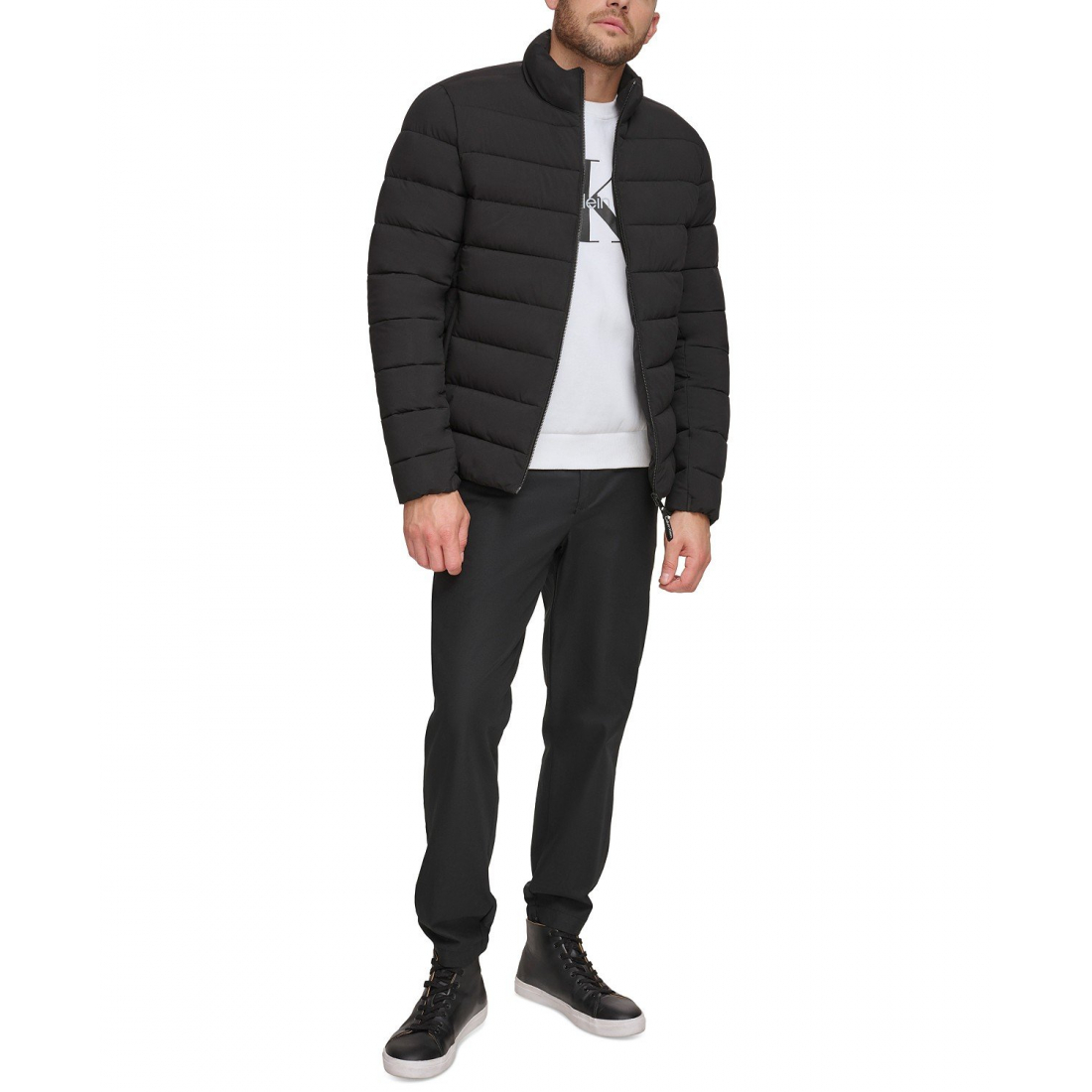 Veste matelassée 'Quilted Infinite Stretch Water-Resistant' pour Hommes