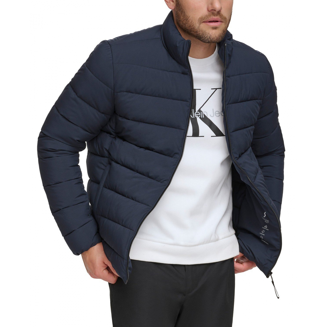'Quilted Infinite Stretch Water-Resistant' Pufferjacke für Herren