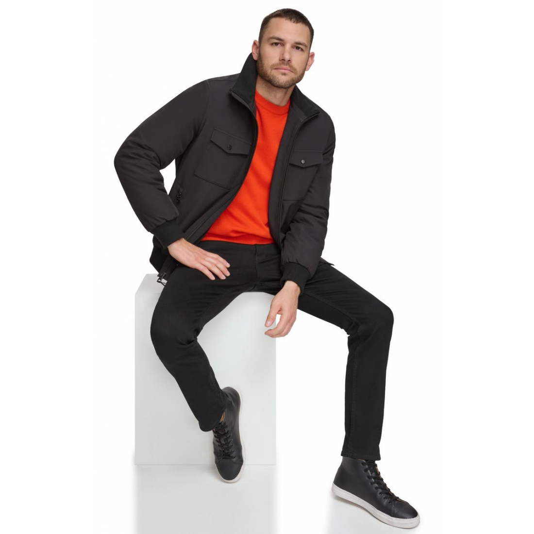 Blouson bomber 'Water Resistant Flextech Stretch' pour Hommes