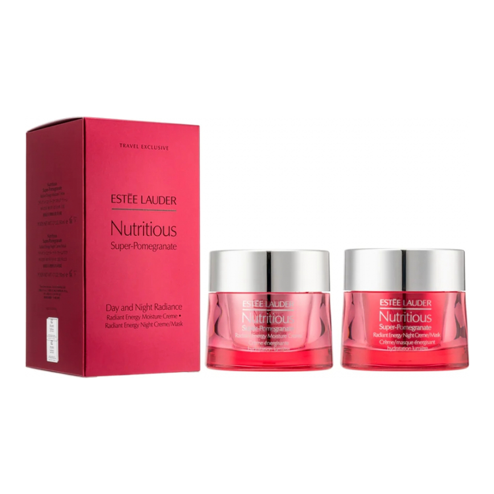Coffret de soins de la peau 'Nutritious Super-Pomegranate Day & Night Radiance' - 2 Pièces
