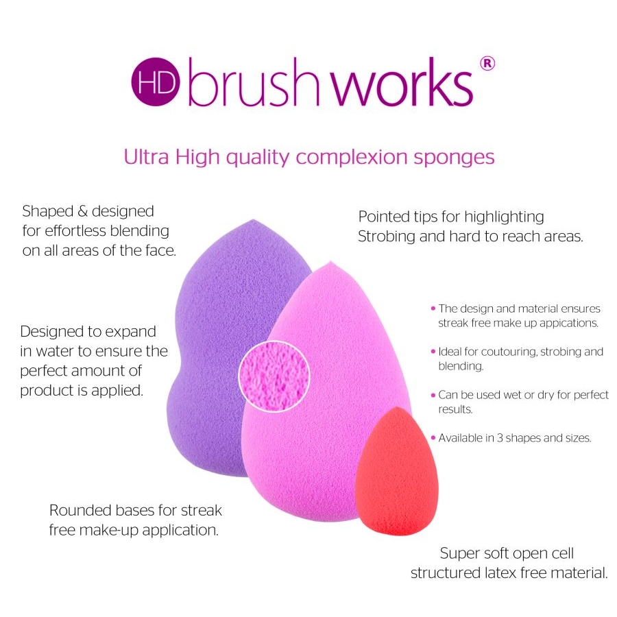 Set de mélange 'HD Complexion & Contouring' - 3 Pièces