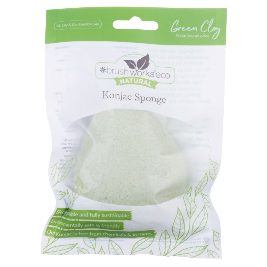 Éponge 'Konjac' - Green Clay