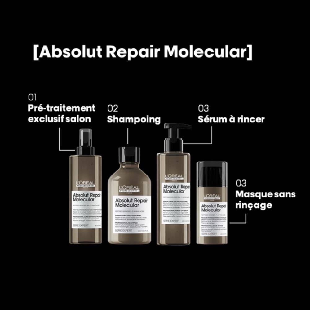 Traitement capillaire 'Absolut Repair Molecular' - 190 ml