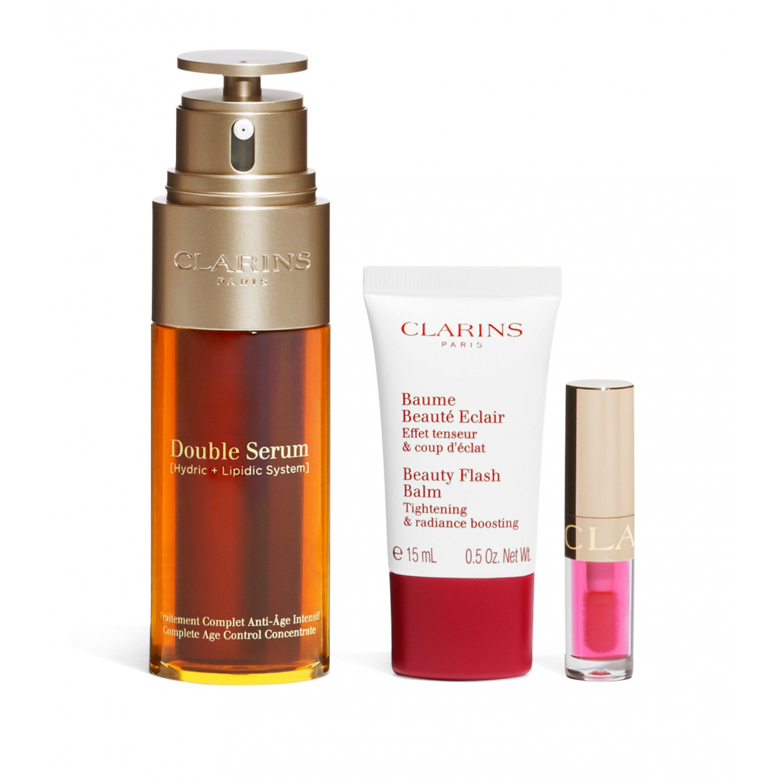 Coffret de soins de la peau 'Double Serum Routine' - 4 Pièces