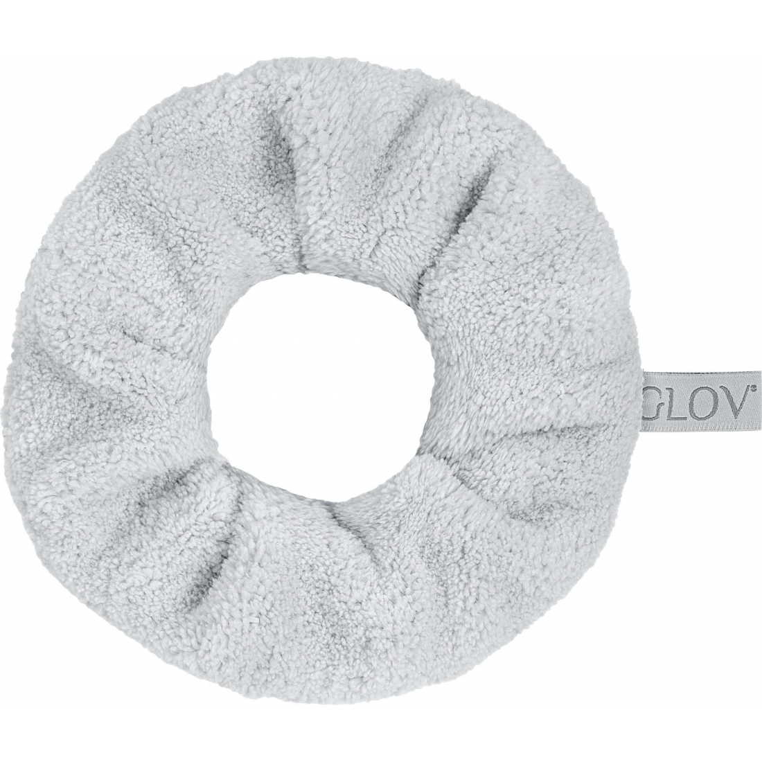 Silver Energy | Ultra Soft Face Cleansing Scrunchie 2-In-1 Tie And Makeup Remover With Bunny Ears Hair Protecting Headband