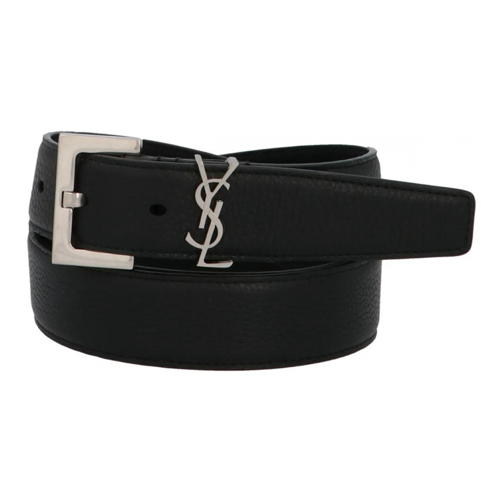 Ceinture 'Logo-Plaque' pour Hommes