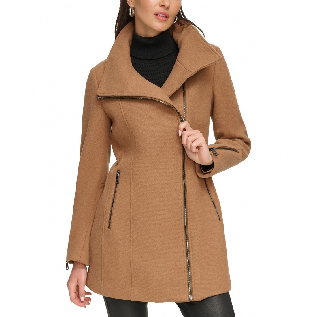 Manteau 'Asymmetrical Zip' pour Femmes