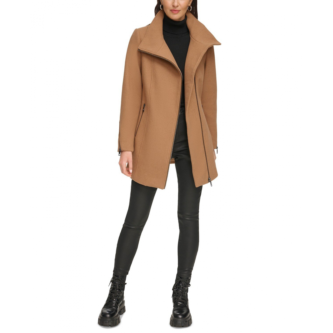 Manteau 'Asymmetrical Zip' pour Femmes