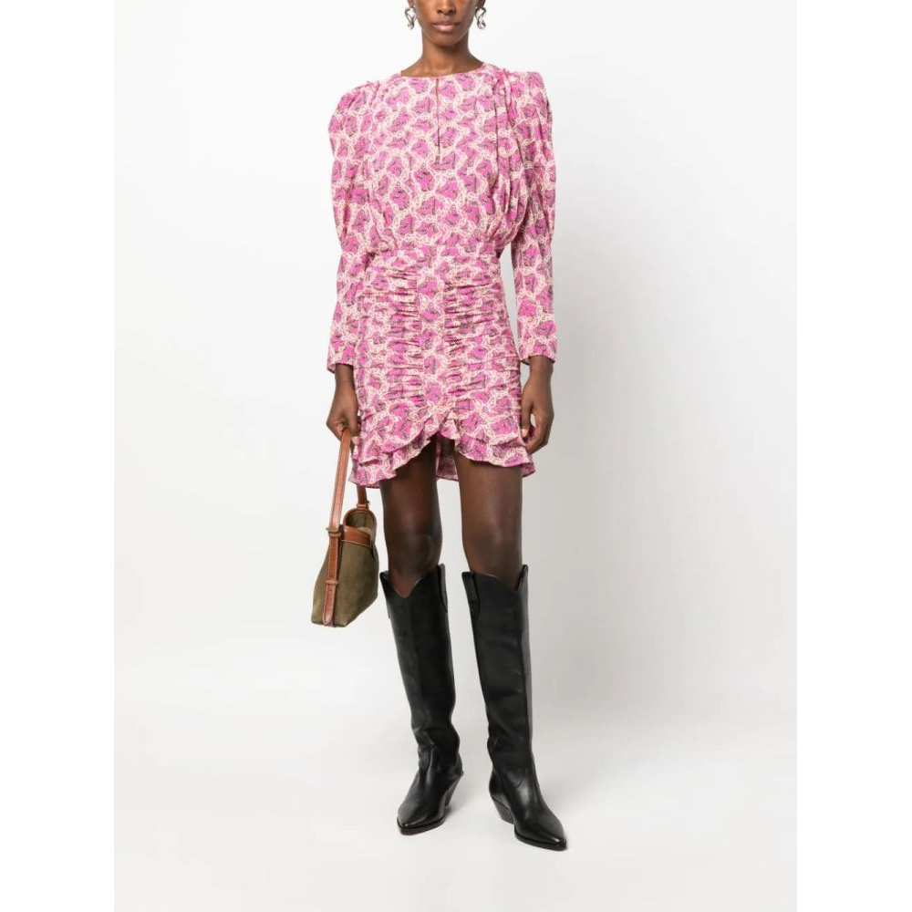 Mini Jupe 'Milendi Abstract Ruched' pour Femmes