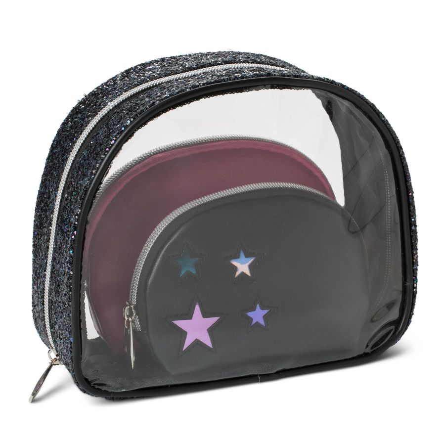 ''Jade And Deer' Trousse de toilette - 3 Unités