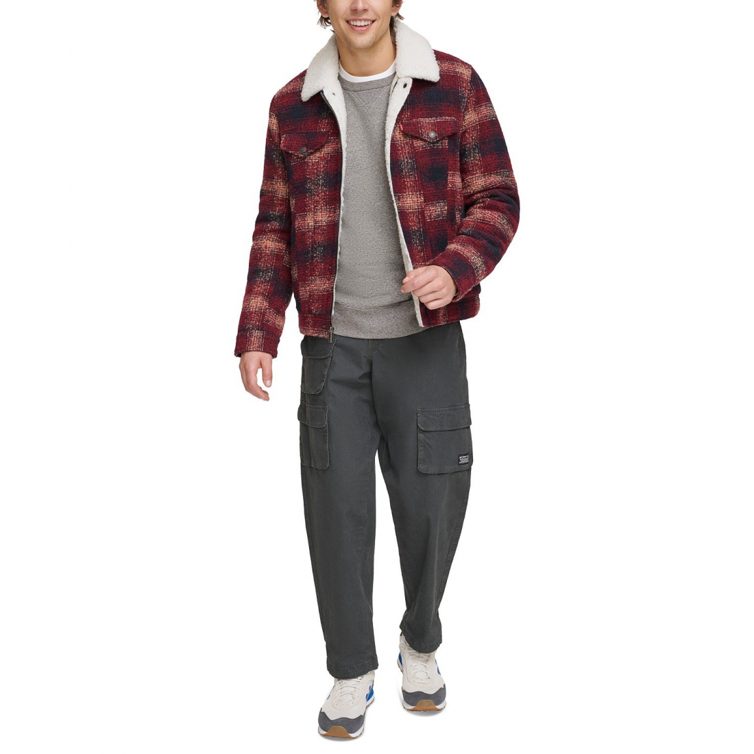 Veste 'Plaid' pour Hommes