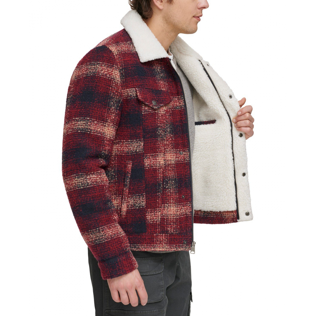 Veste 'Plaid' pour Hommes