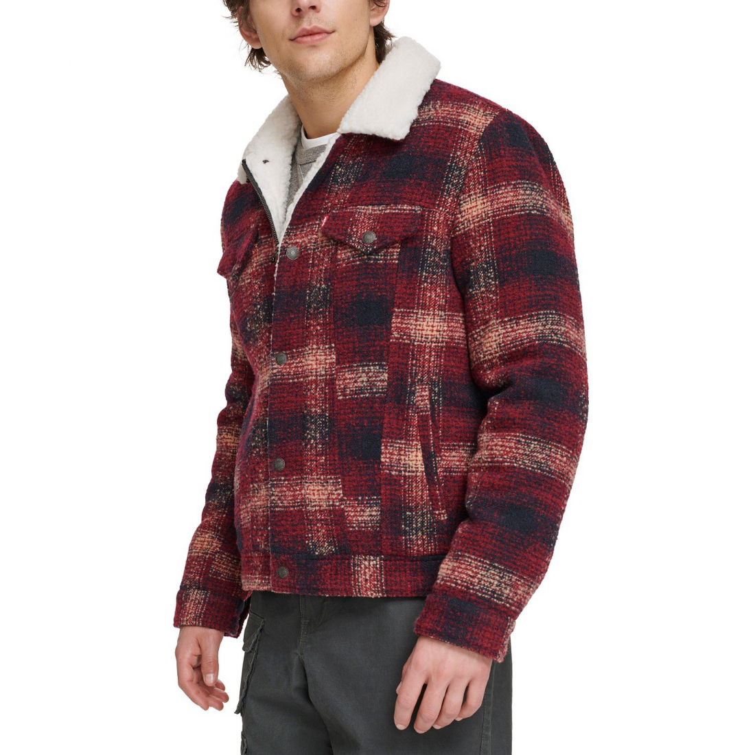 Veste 'Plaid' pour Hommes