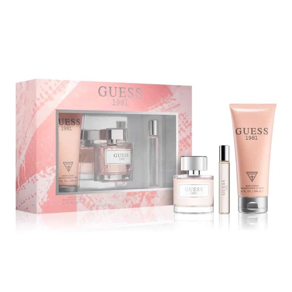 Coffret de parfum '1981' - 3 Pièces