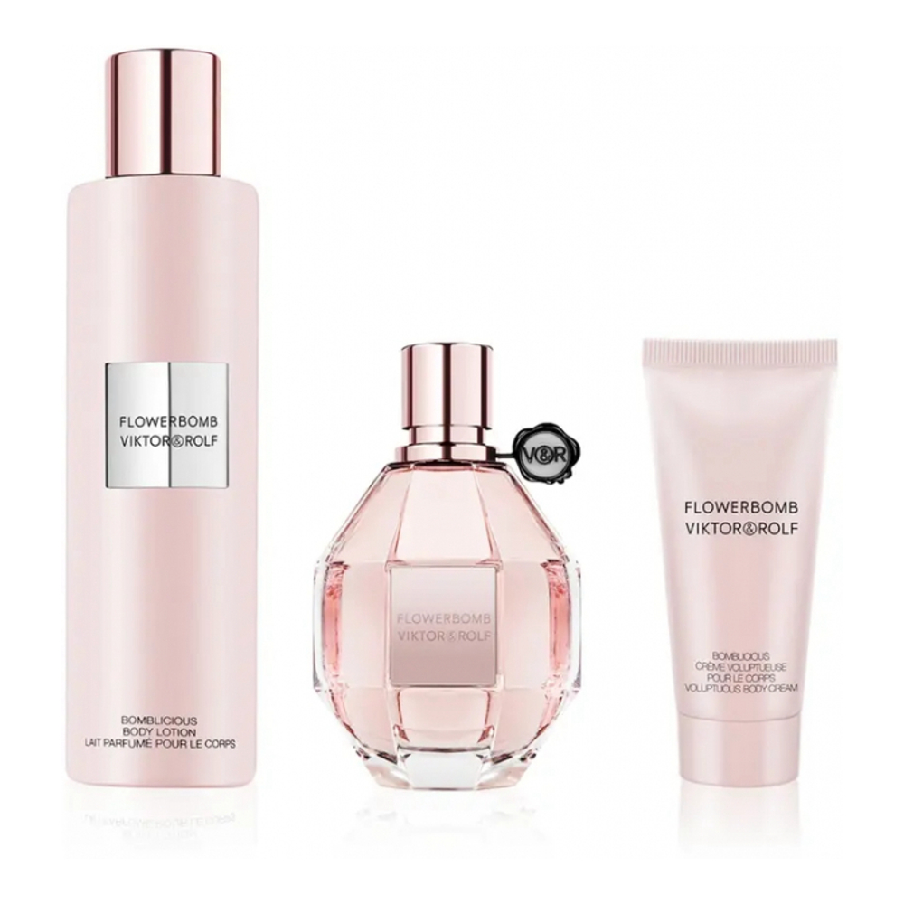 Coffret de parfum 'Flower Bomb' - 3 Pièces