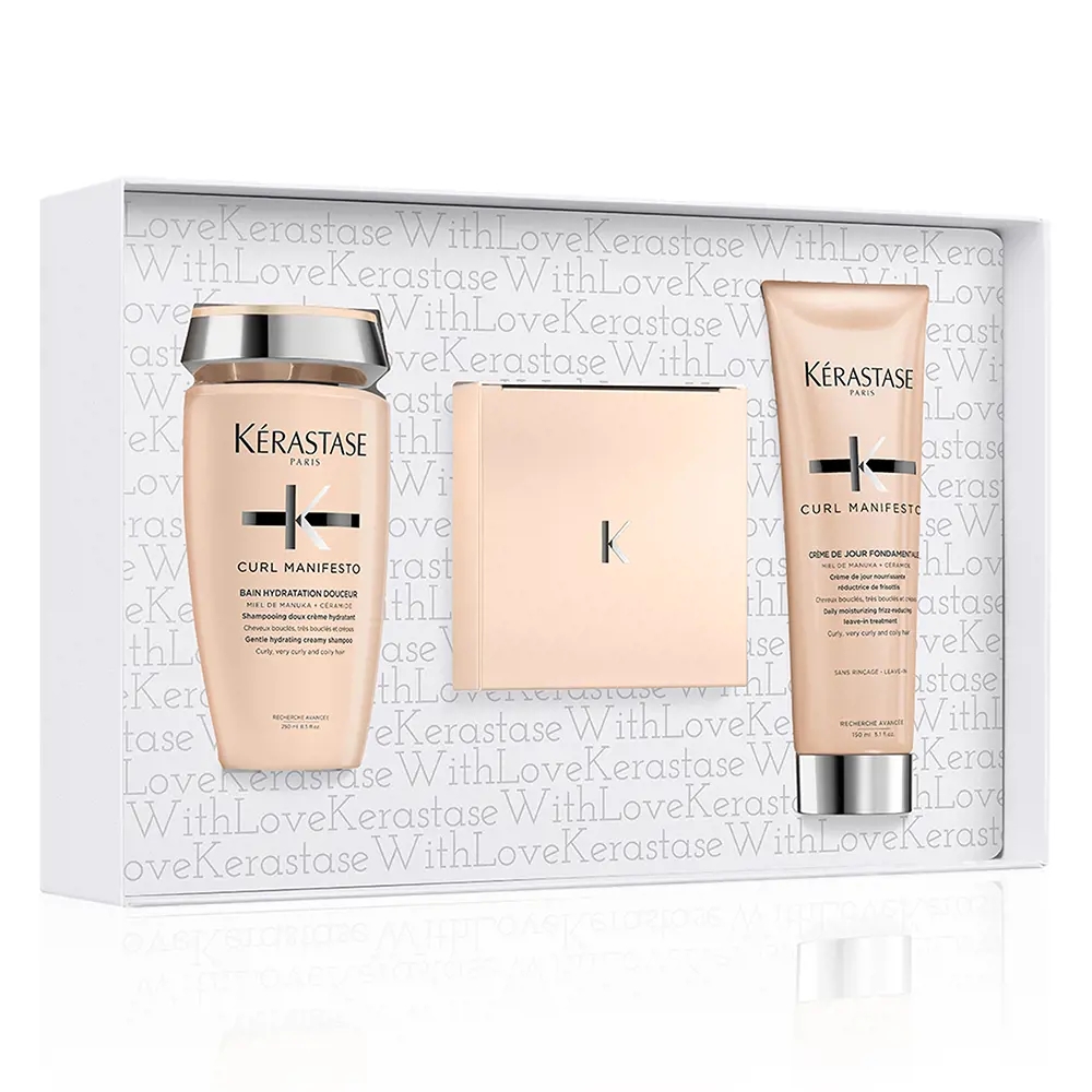 Set de soins capillaires 'Curl Manifesto Holidays' - 3 Pièces
