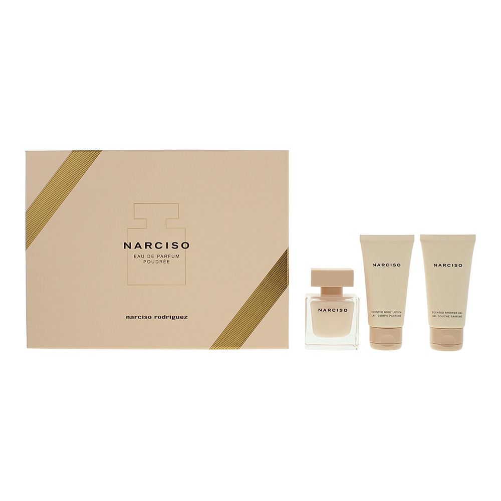 Coffret de parfum 'Narciso Poudrée' - 3 Pièces