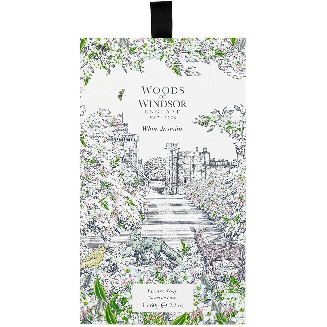 'White Jasmine' Soap Set - 60 g, 3 Pieces