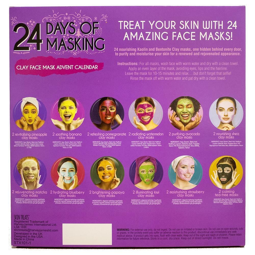 Set de masques '24 Days of Masking Advent Calendar' - 24 Pièces