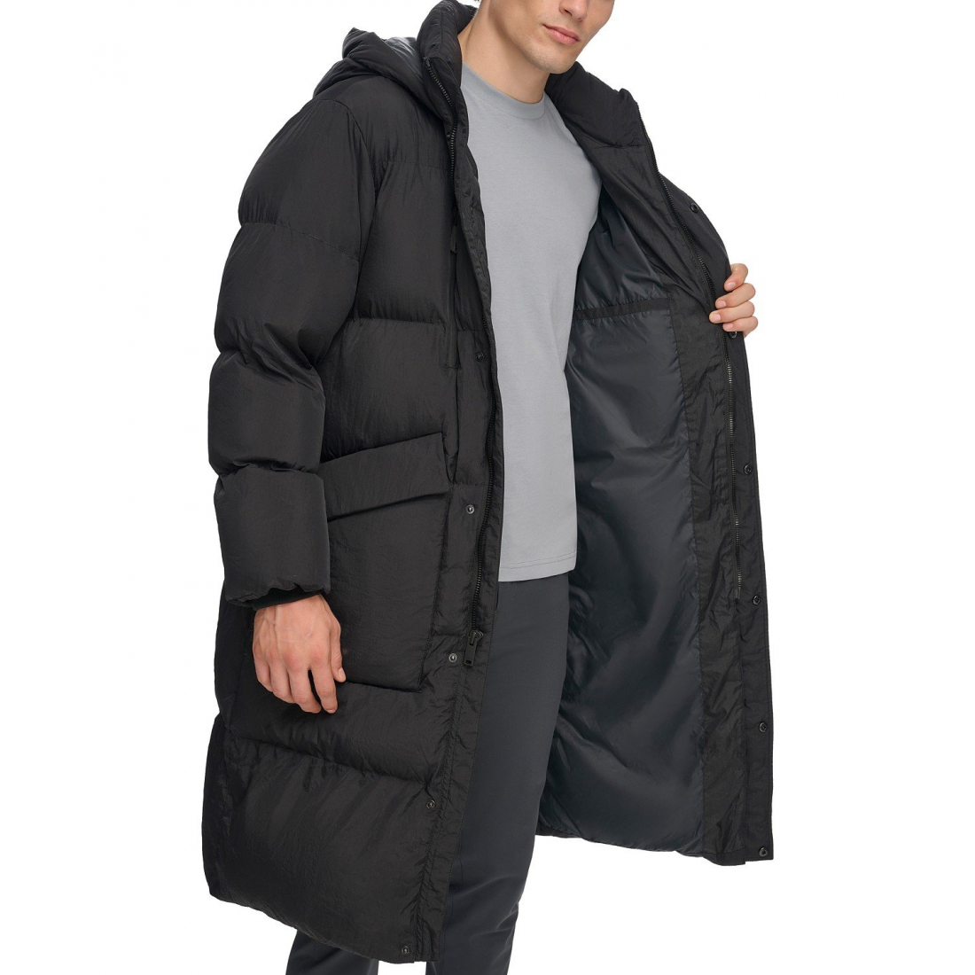 Men's 'Quilted Hooded Duffle' Parka