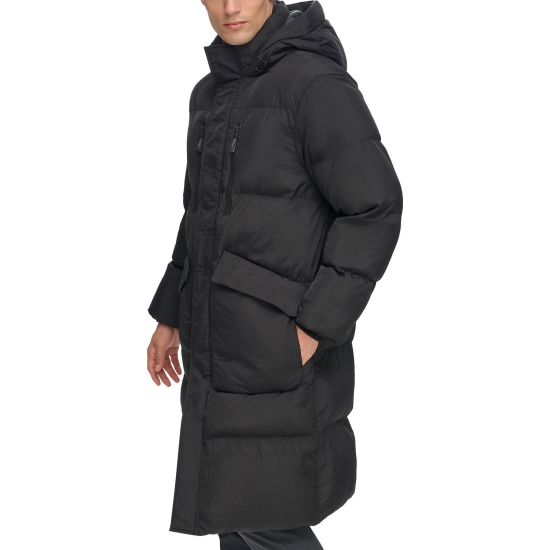 Men's 'Quilted Hooded Duffle' Parka