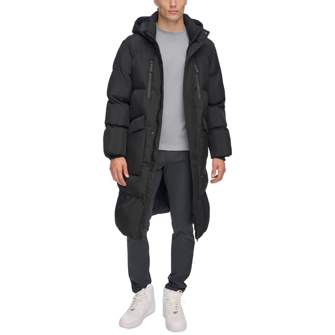 Men's 'Quilted Hooded Duffle' Parka