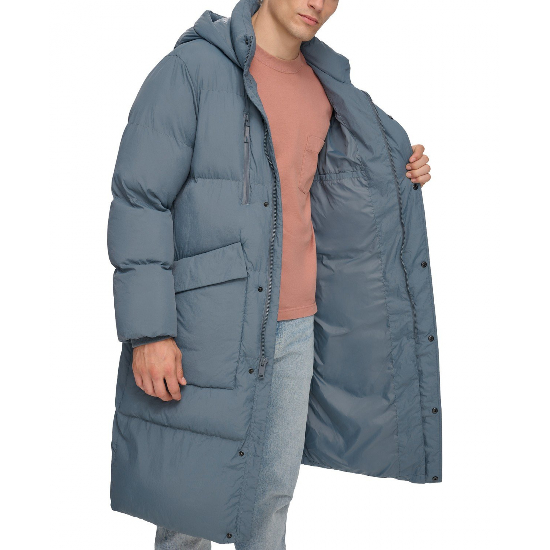 Men's 'Quilted Hooded Duffle' Parka