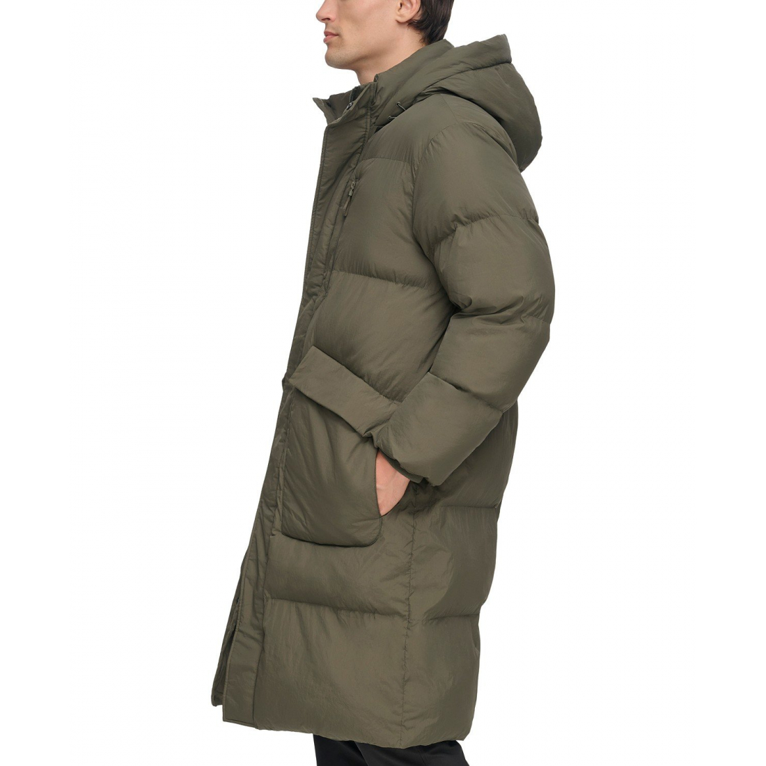 Men's 'Quilted Hooded Duffle' Parka