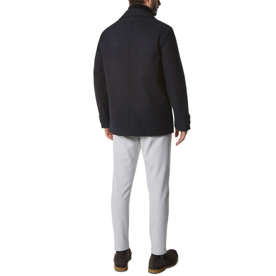 Men's 'Danton with Inset Bib' Peacoat