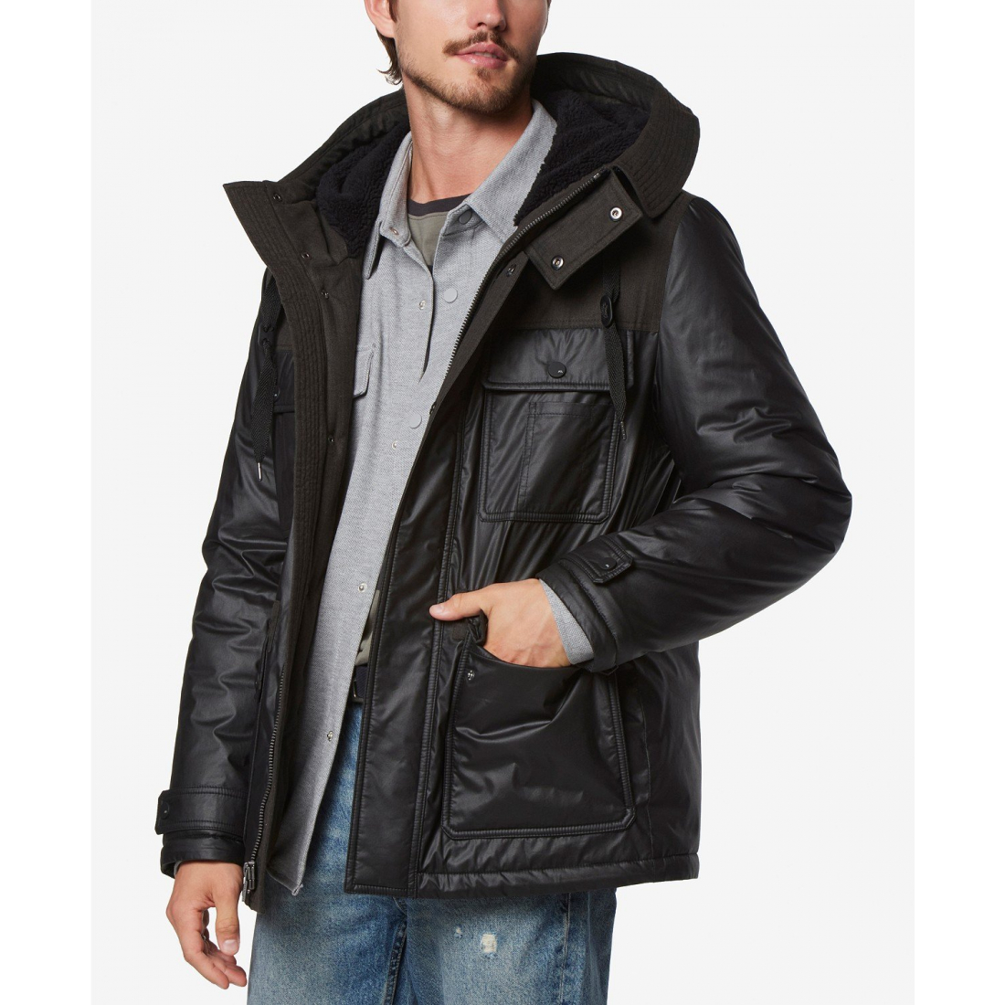 'Harrigan Combo Parka' Regenjacke  für Herren