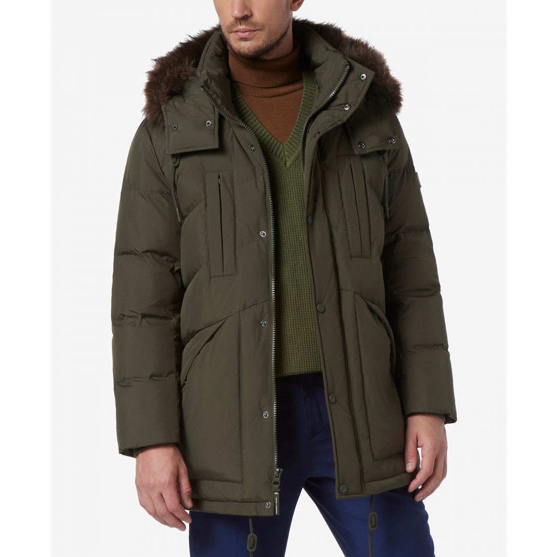 Men's 'Tremont Down with Trimmed Removable Hood' Parka