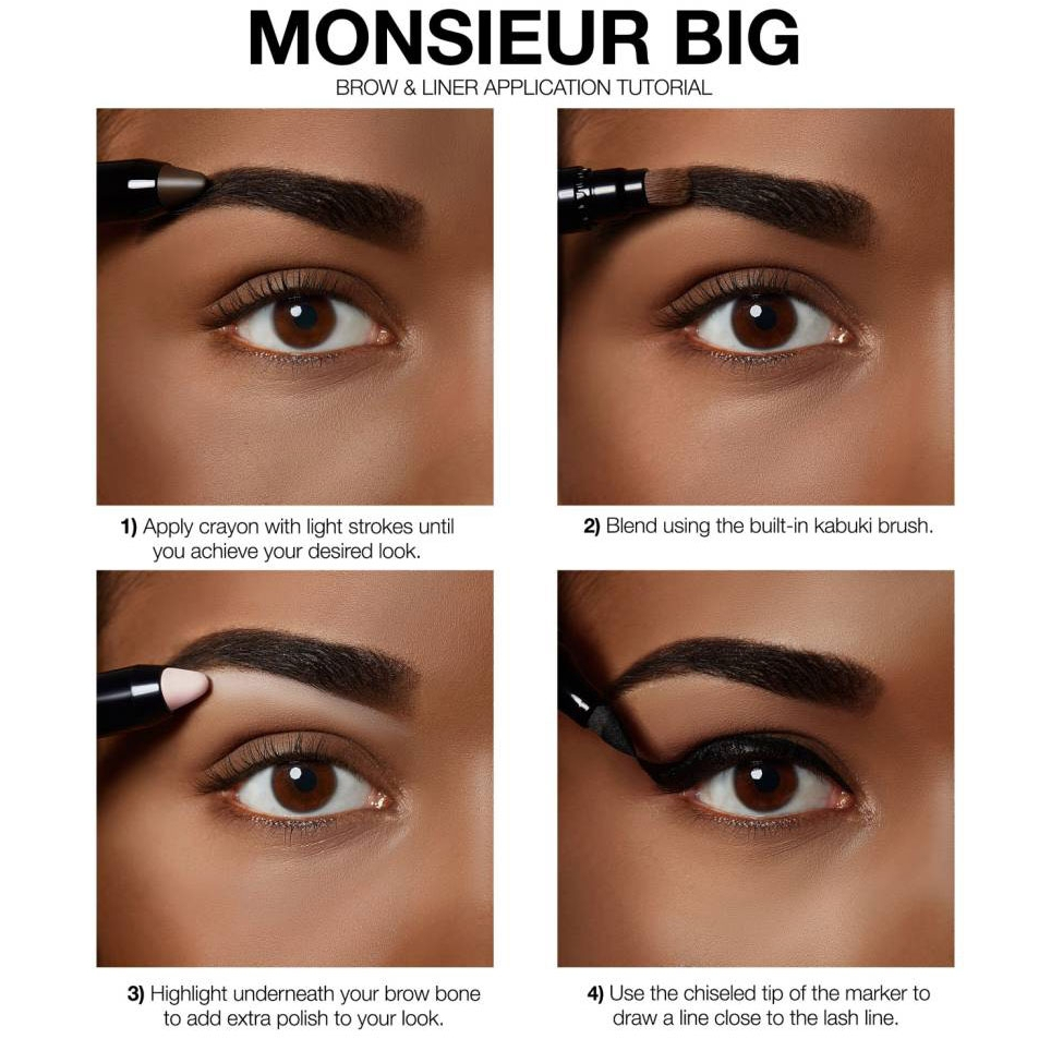Crayon sourcils 'Monsieur Big' - 03 Brown 1.5 g