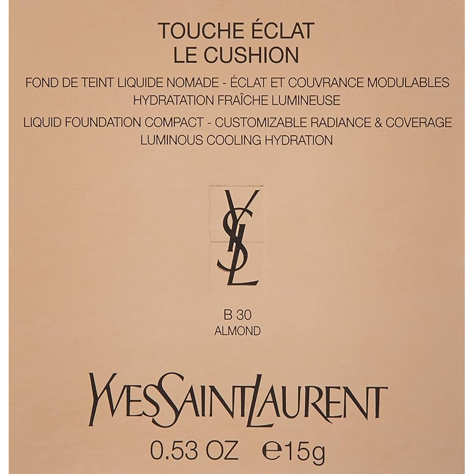 'Touche Éclat' Cushion Foundation - B30 Almond 15 g