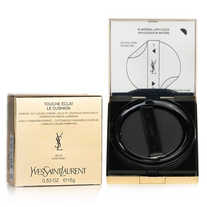 Fond de teint Cushion 'Touche Éclat' - BD 50 Warm Honey 15 g