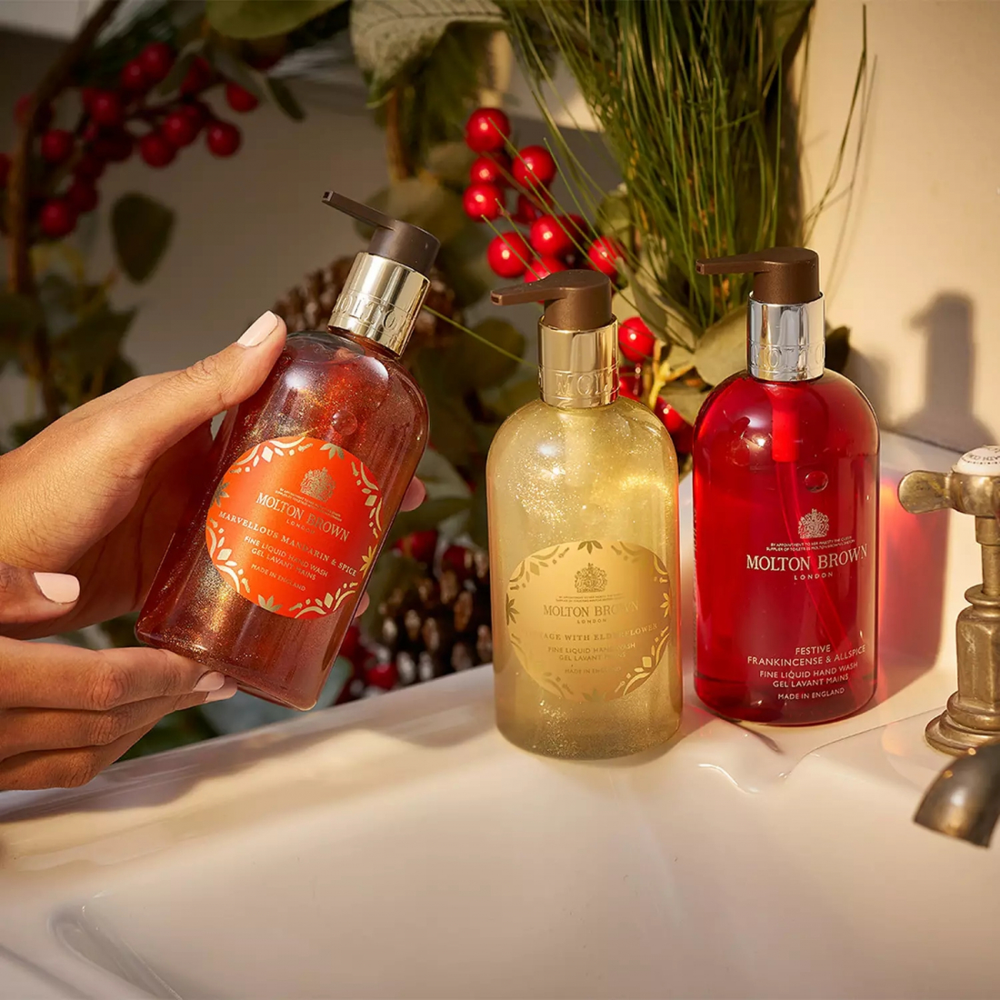 'Marvellous Mandarin & Spice Fine' Liquid Hand Soap - 300 ml