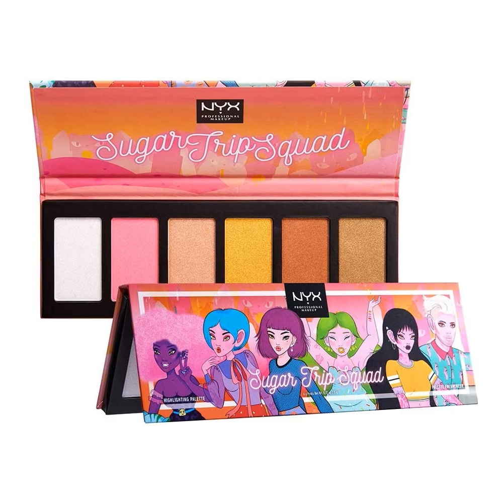 Palette illuminateur 'Sugar Trip Squad' - 30 g