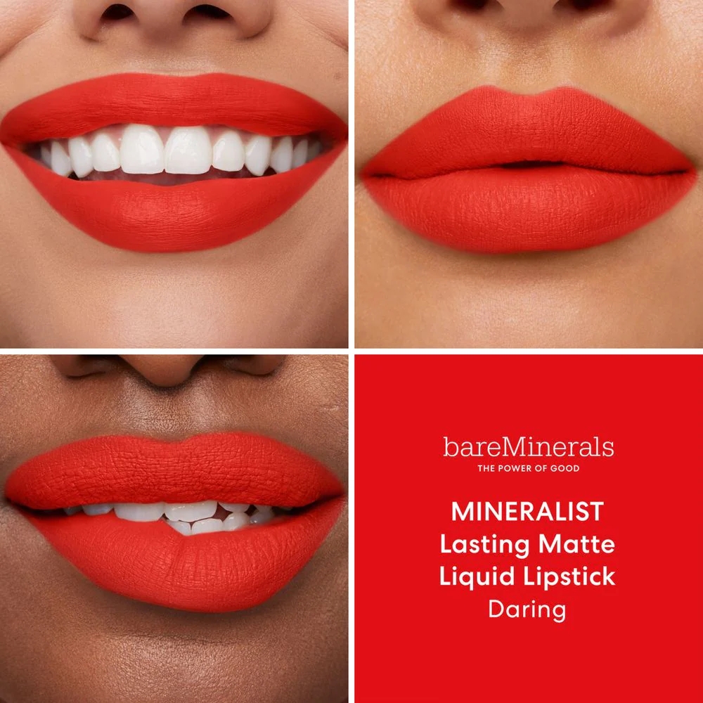 'Mineralist Comfort Matte' Liquid Lipstick - Daring 4 ml