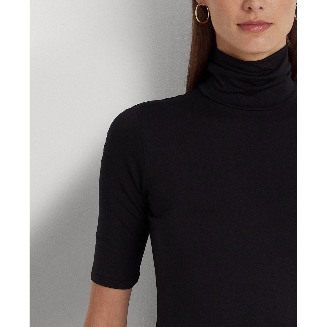 'Slim-Fit Turtleneck' pour Femmes