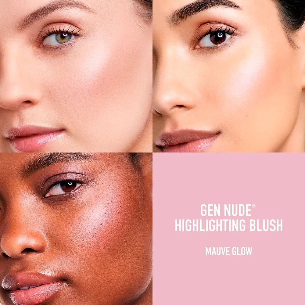 'Gen Nude' Blush & Highlighter - Mauve Glow 3.8 g