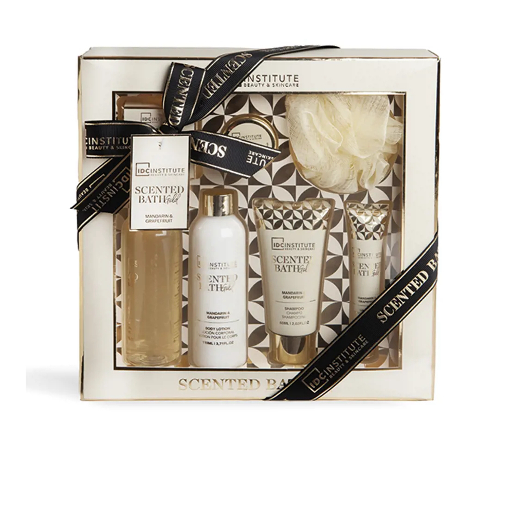 'Scented Gold' Bath Set - 7 Pieces