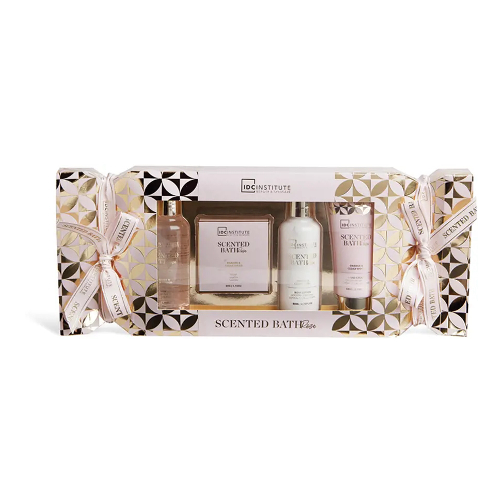 'Scented Rose' Bath Set - 4 Pieces