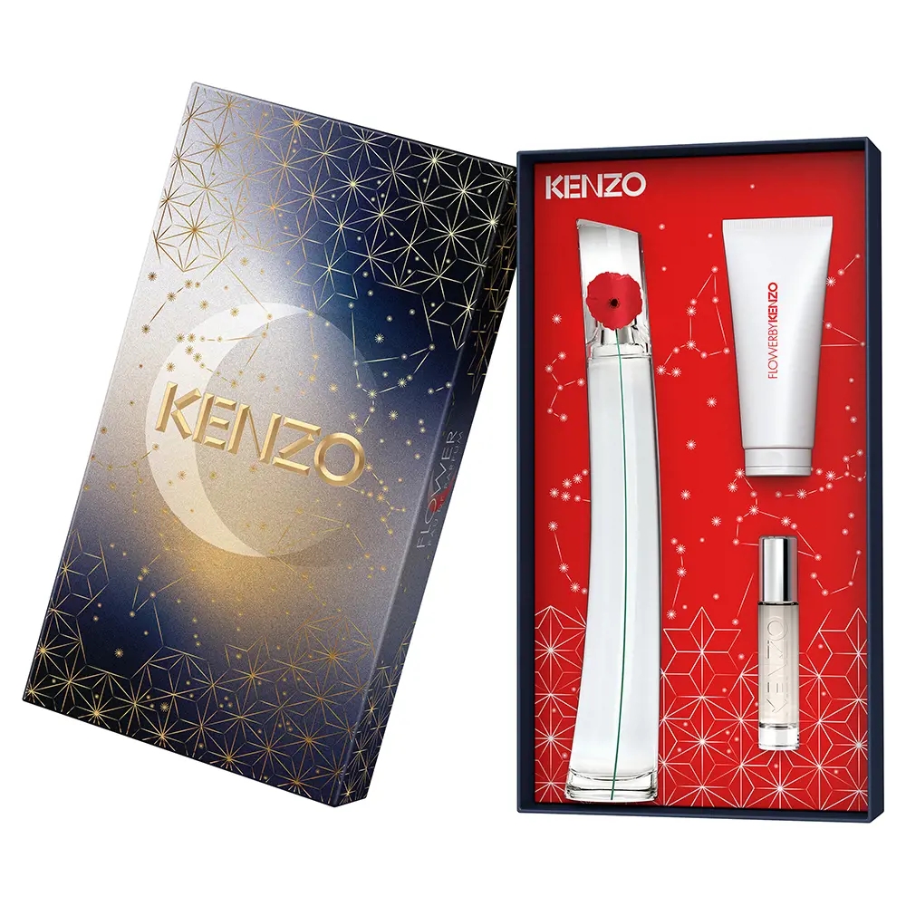 'Flower By Kenzo' Coffret de parfum - 3 Pièces