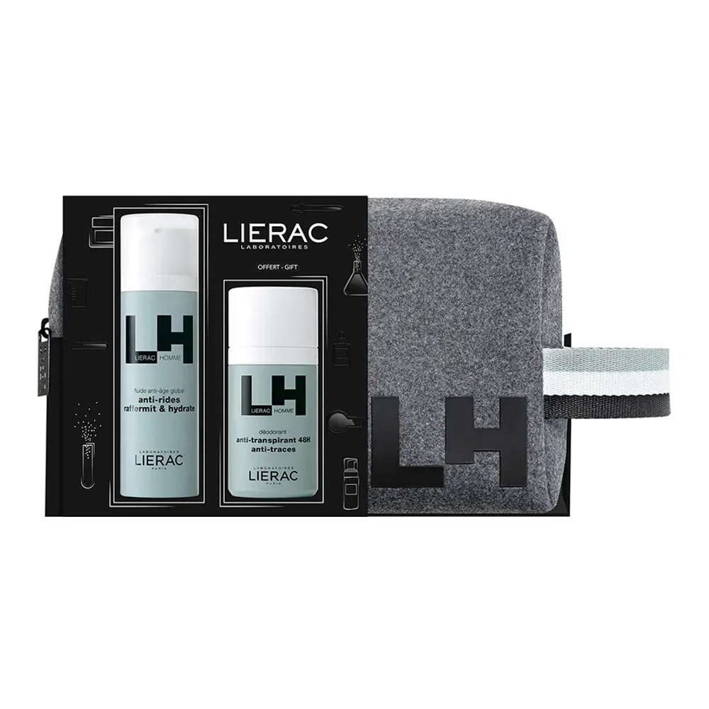 Coffret de soins de la peau 'Lh Global Anti-Aging Fluid' - 3 Pièces