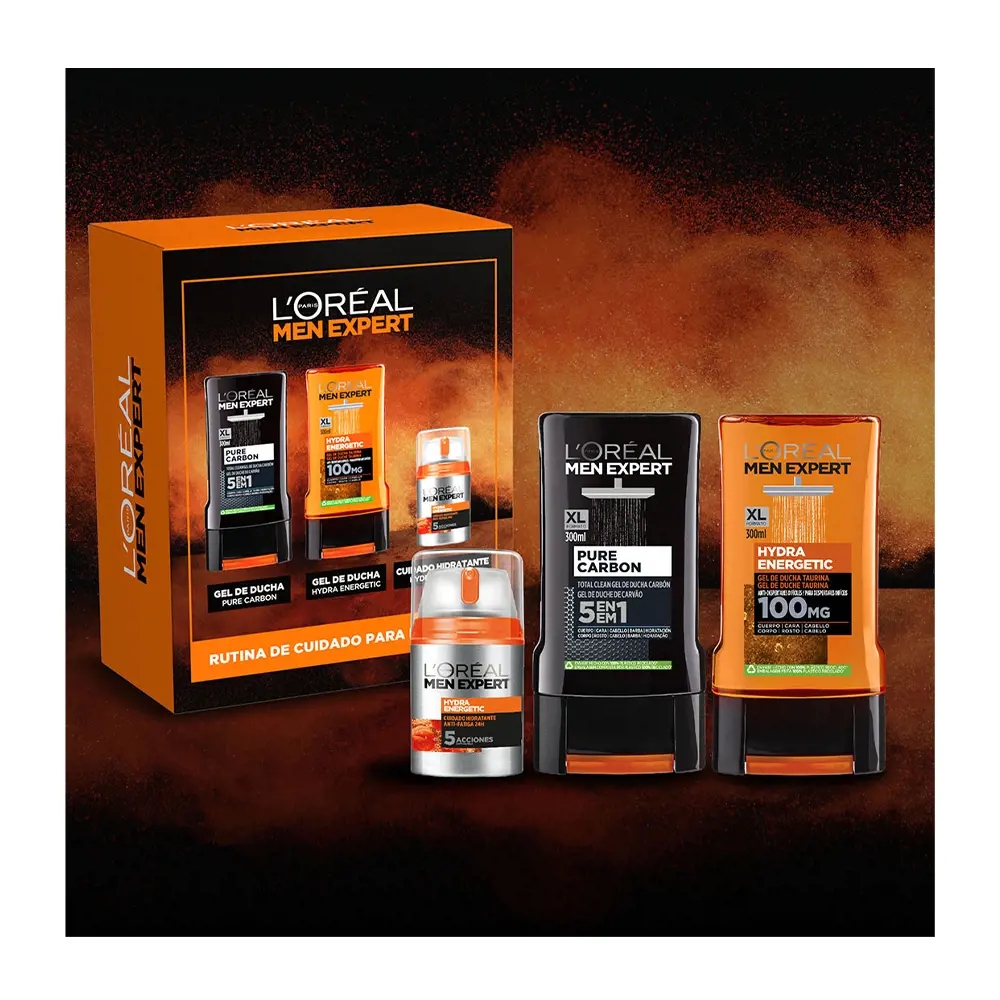 'Men Expert Care Routine' SkinCare Set - 3 Pieces