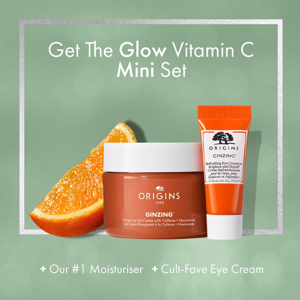 Coffret de soins de la peau 'GinZing™ Get The Glow Vitamin C' - 3 Pièces